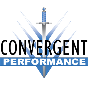 Convergent performance logo